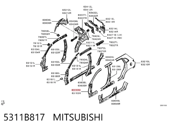  5311B817 Mitsubishi