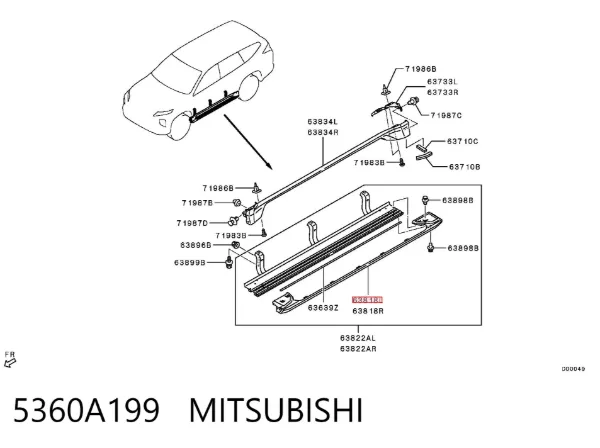  5360A199 Mitsubishi