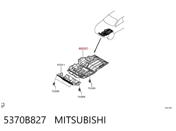  5370B827 Mitsubishi