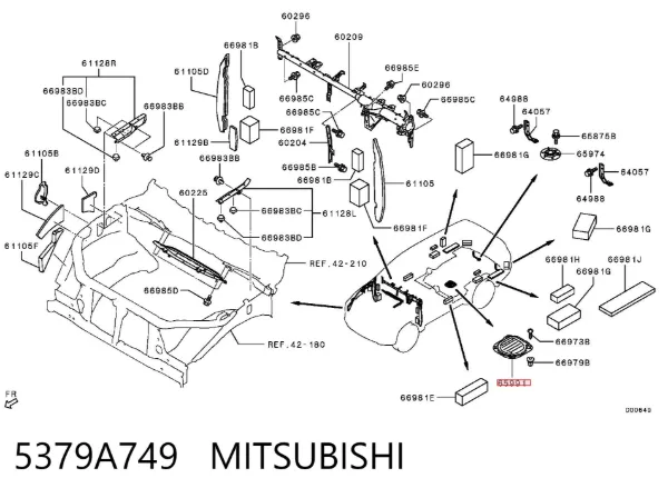  5379A749 Mitsubishi