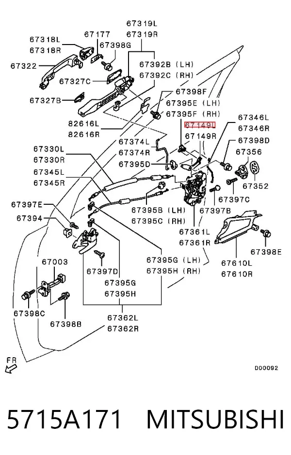  5715A171 Mitsubishi