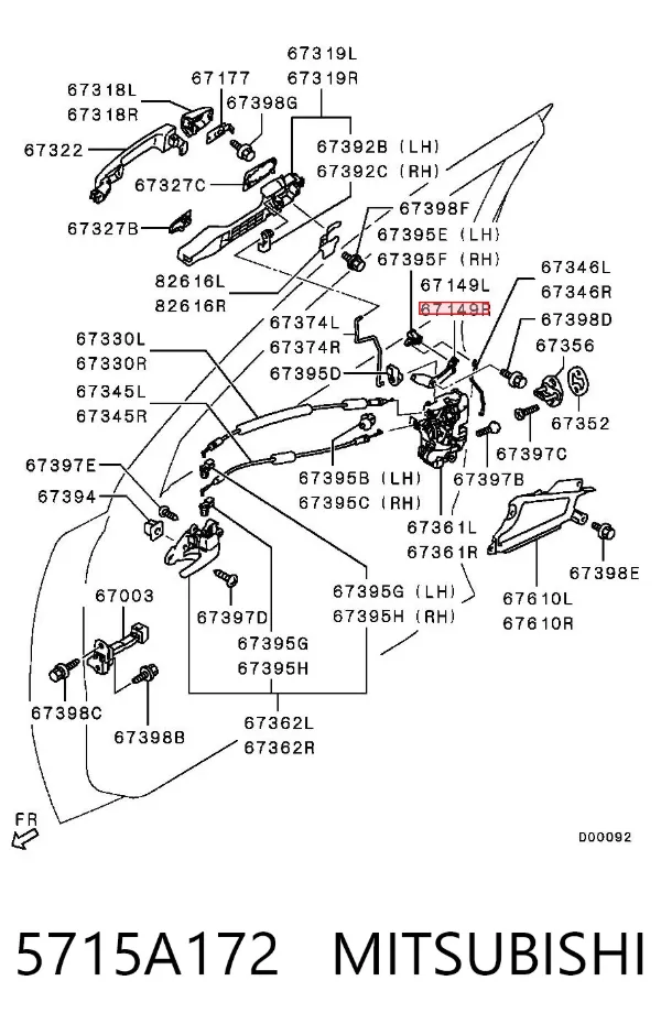  5715A172 Mitsubishi
