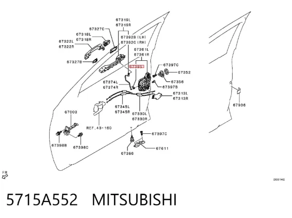  5715A552 Mitsubishi