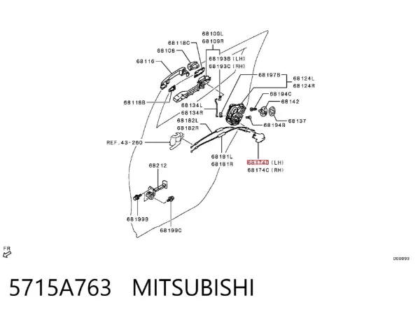  5715A763 Mitsubishi