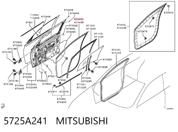  5725A241 Mitsubishi