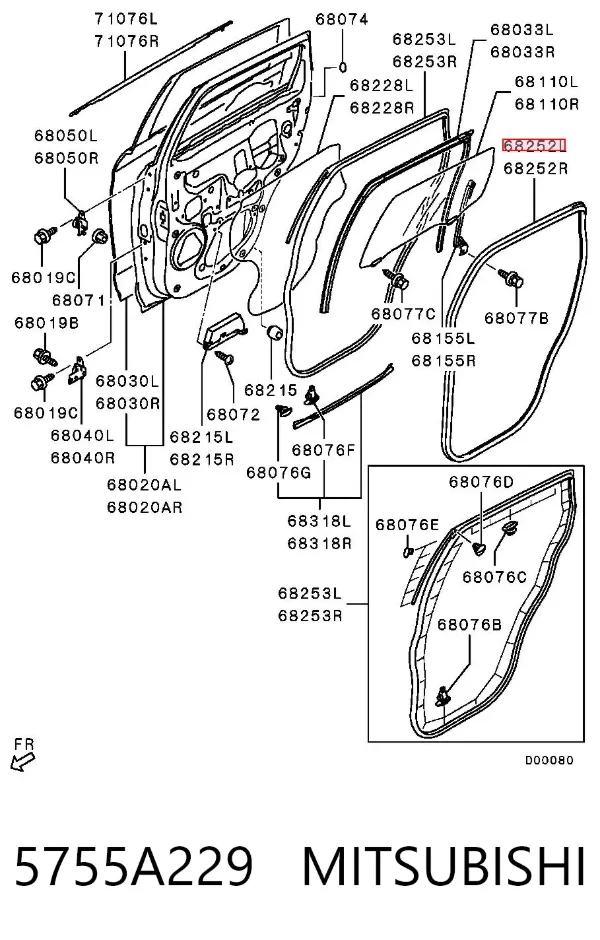  5755A229 Mitsubishi
