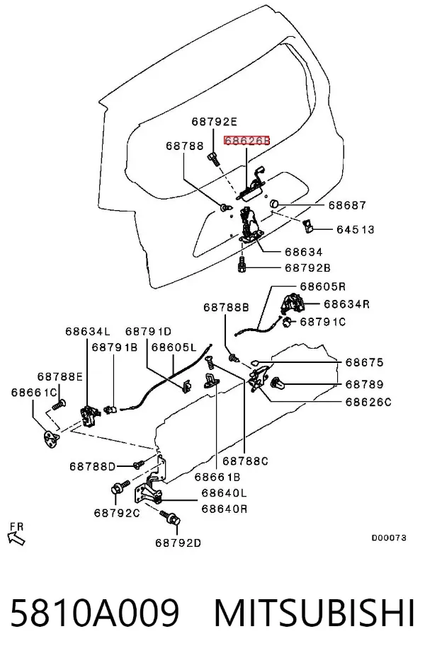 5810A009 Mitsubishi