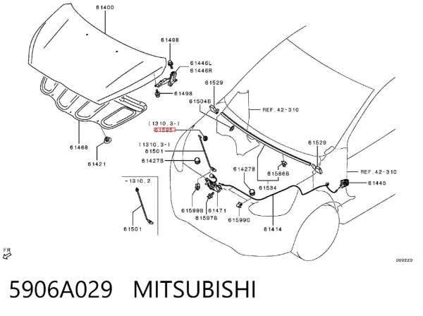  5906A029 Mitsubishi