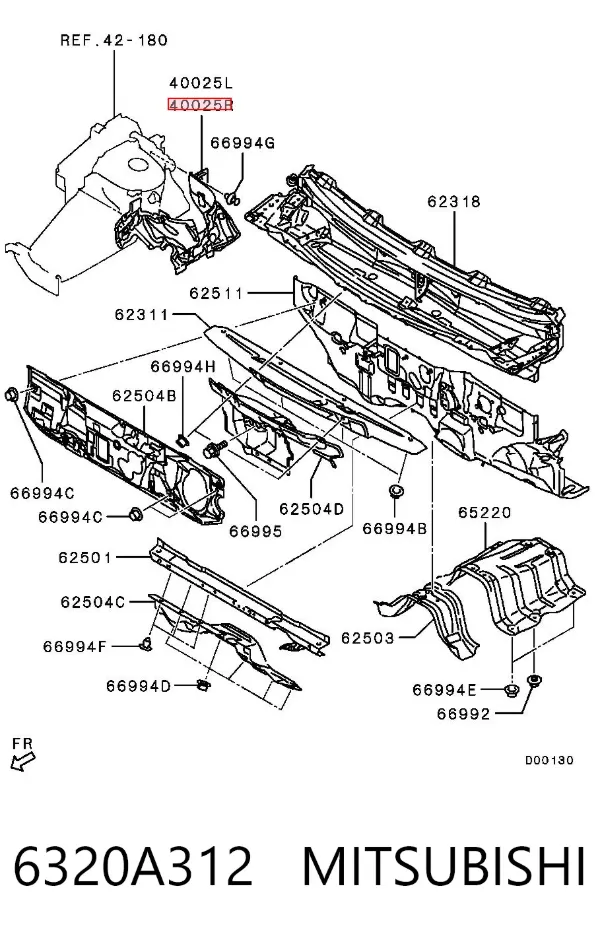  6320A312 Mitsubishi