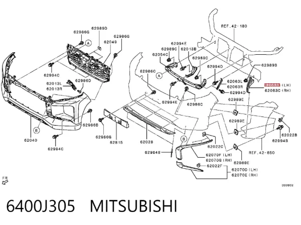  6400J305 Mitsubishi