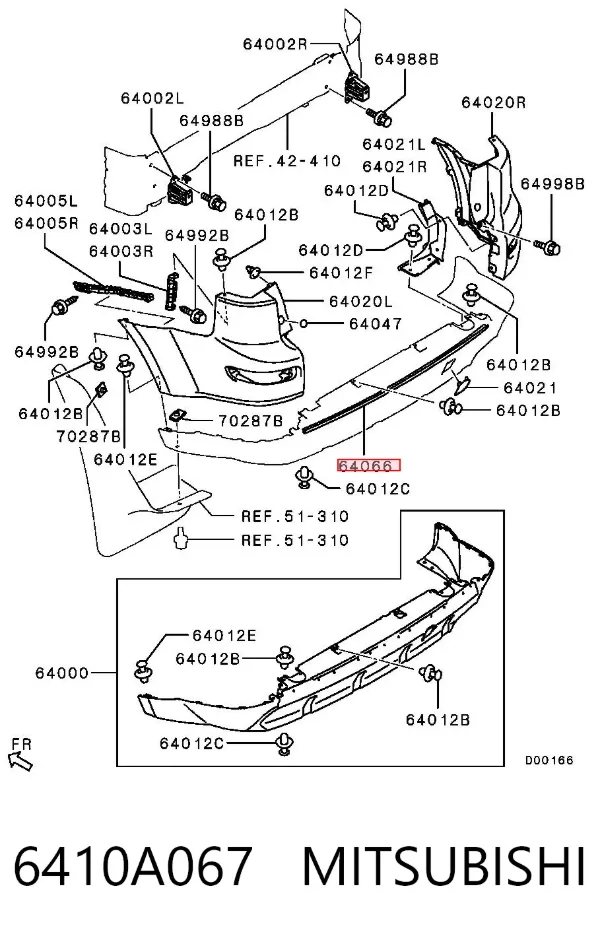  6410A067 Mitsubishi