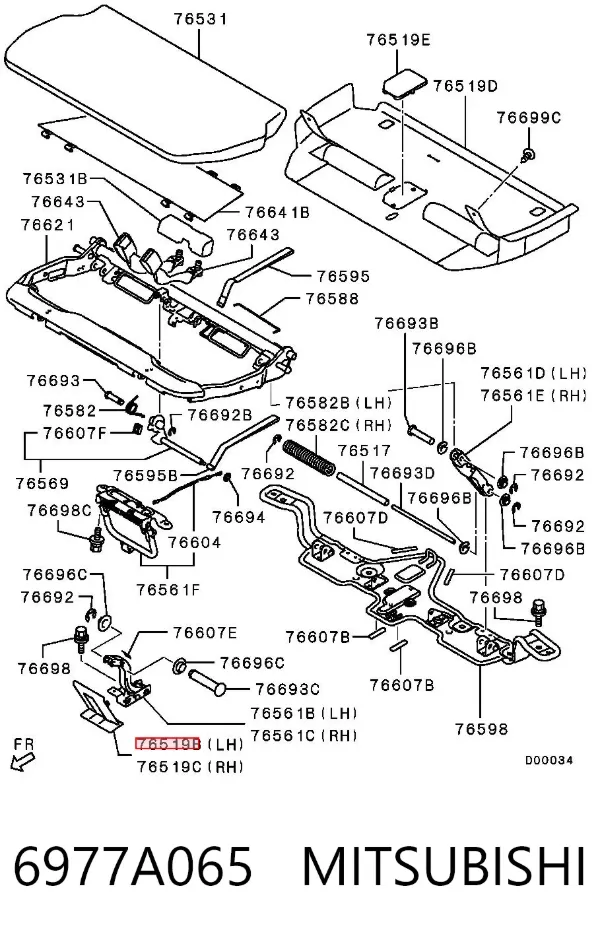  6977A065 Mitsubishi