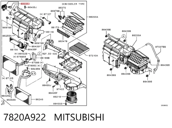  7820A922 Mitsubishi