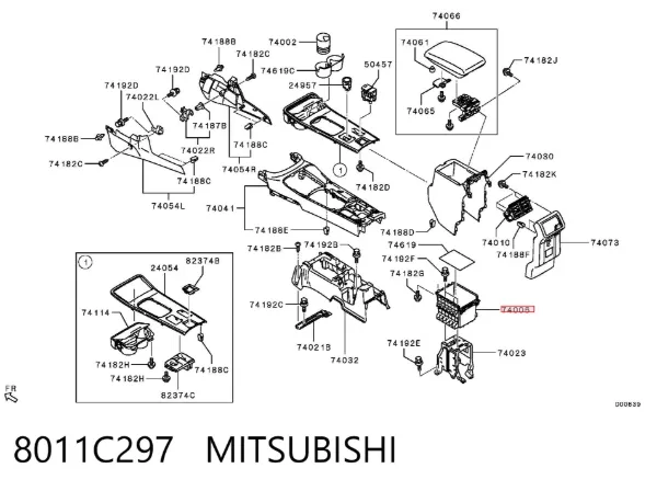  8011C297 Mitsubishi