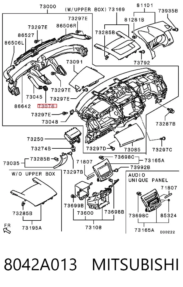  8042A013 Mitsubishi