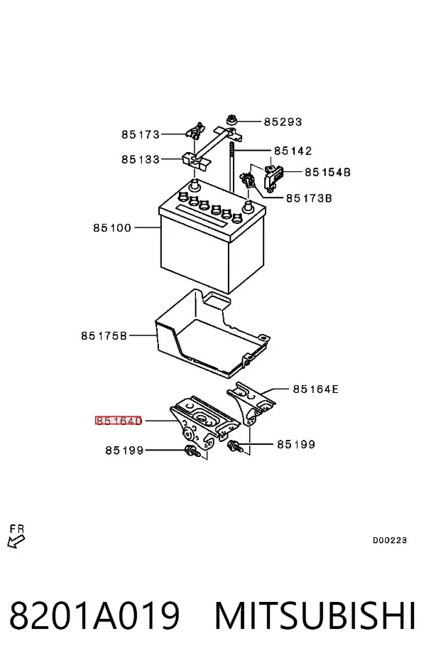  8201A019 Mitsubishi