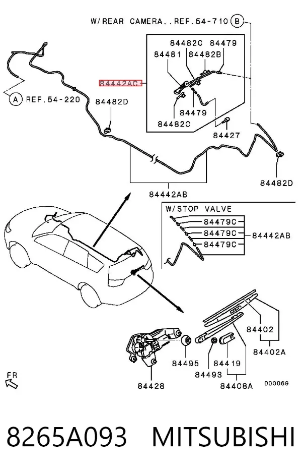  8265A093 Mitsubishi