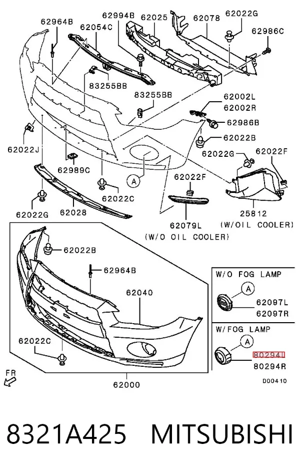  8321A425 Mitsubishi