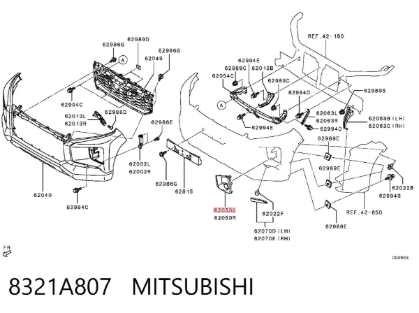  8321A807 Mitsubishi