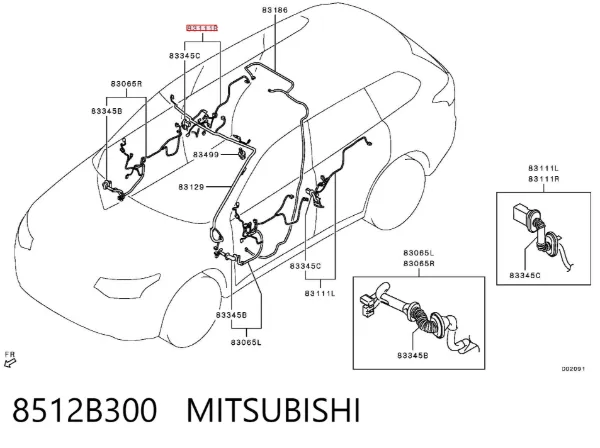  8512B300 Mitsubishi