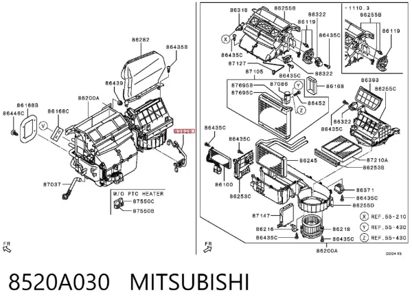  8520A030 Mitsubishi