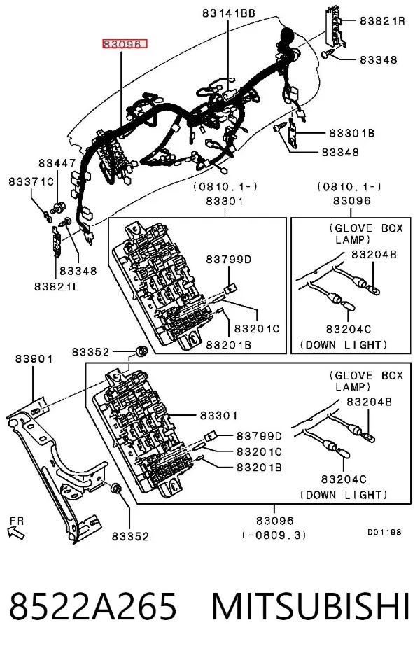  8522A265 Mitsubishi