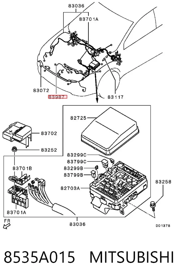  8535A015 Mitsubishi