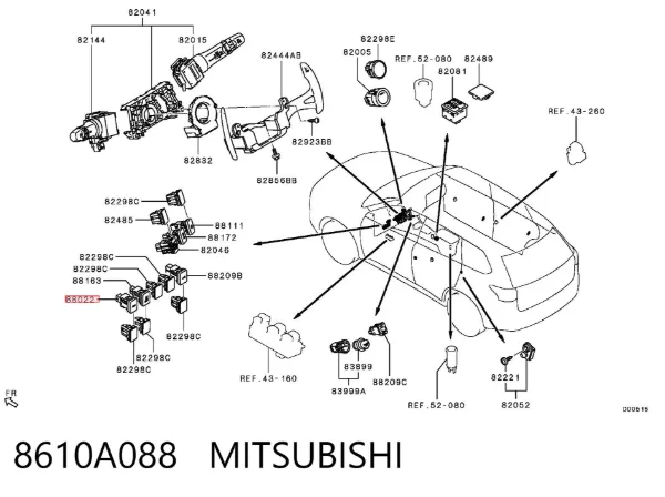  8610A088 Mitsubishi