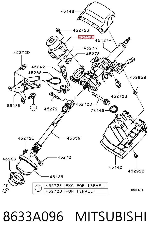  8633A096 Mitsubishi