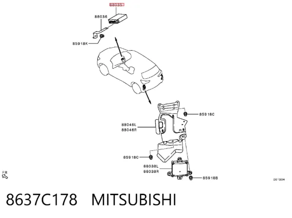  8637C178 Mitsubishi