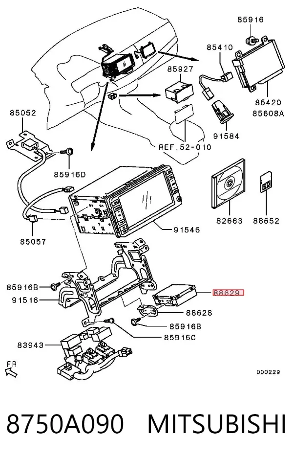  8750A090 Mitsubishi