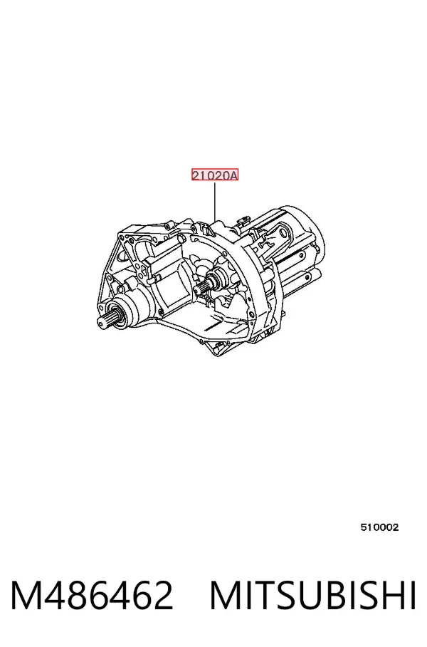 Коробка передач M486462 Mitsubishi