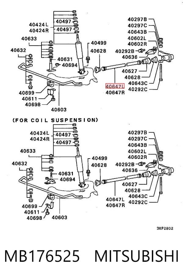  MB176525 Mitsubishi