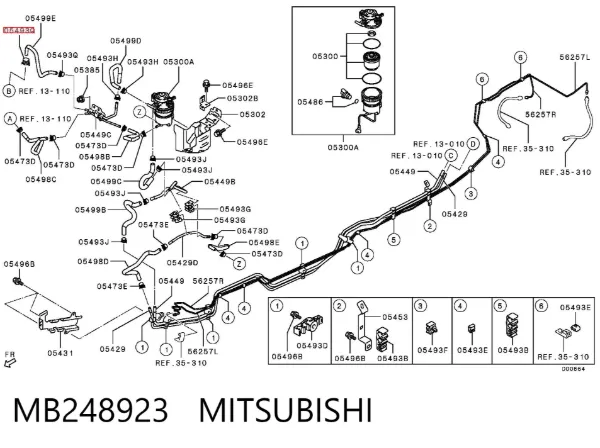  MB248923 Mitsubishi