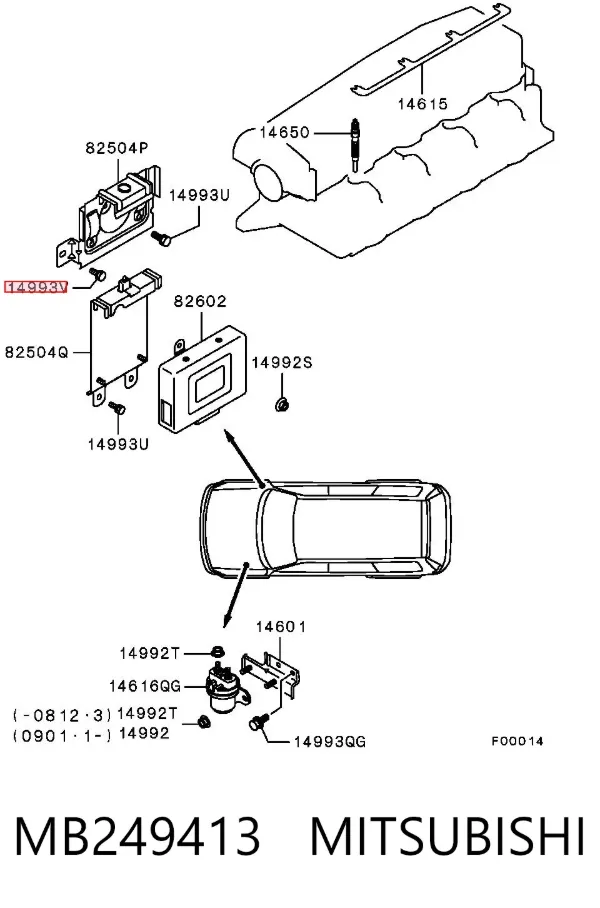  MB249413 Mitsubishi