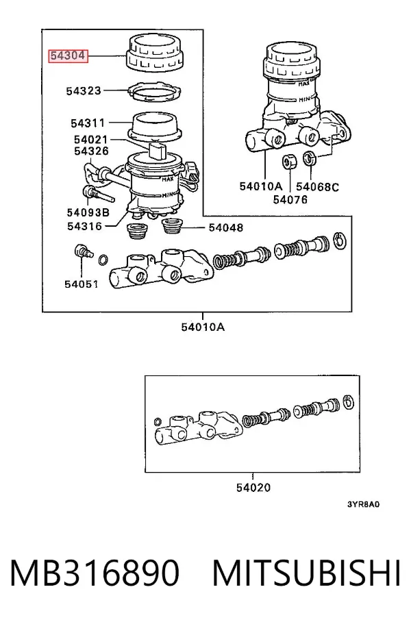  MB316890 Mitsubishi