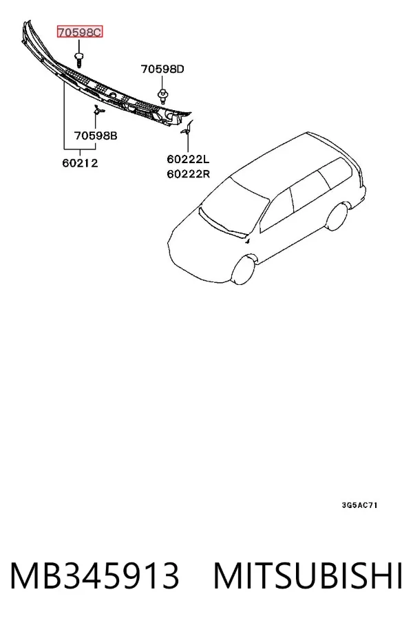  MB345913 Mitsubishi