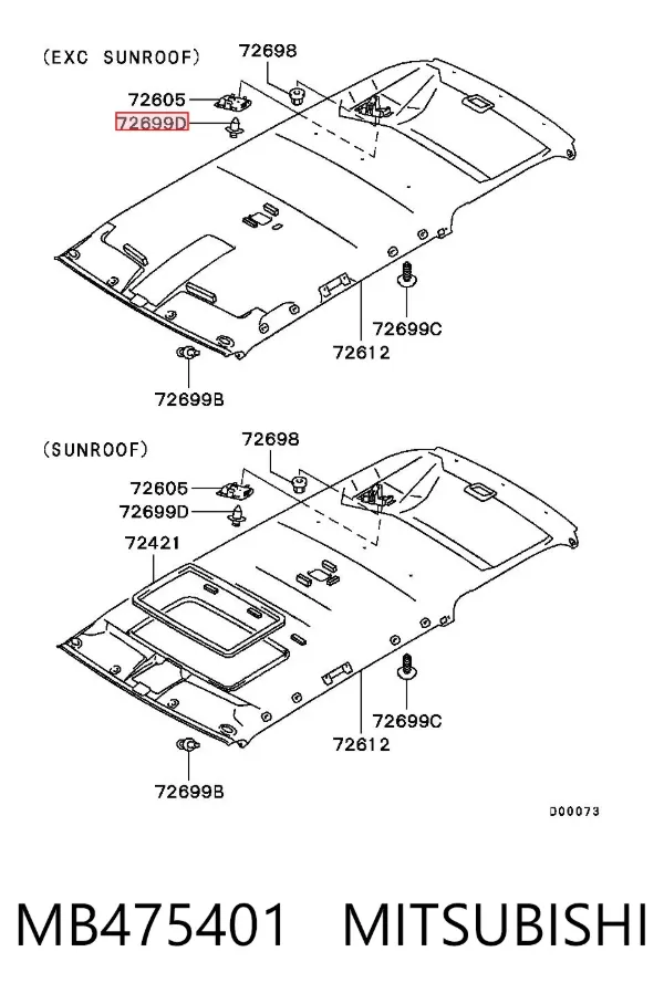  MB475401 Mitsubishi