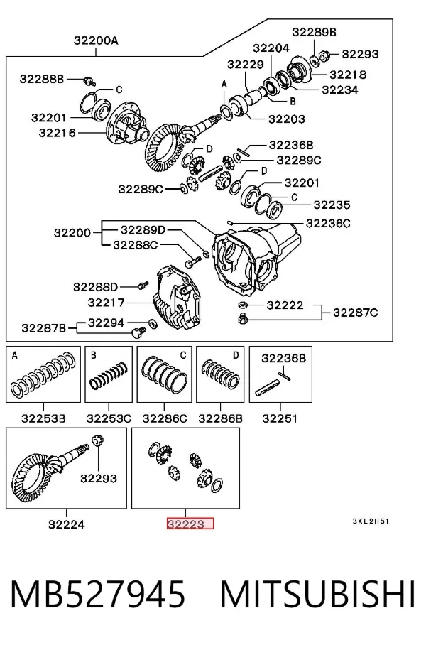  MB527945 Mitsubishi