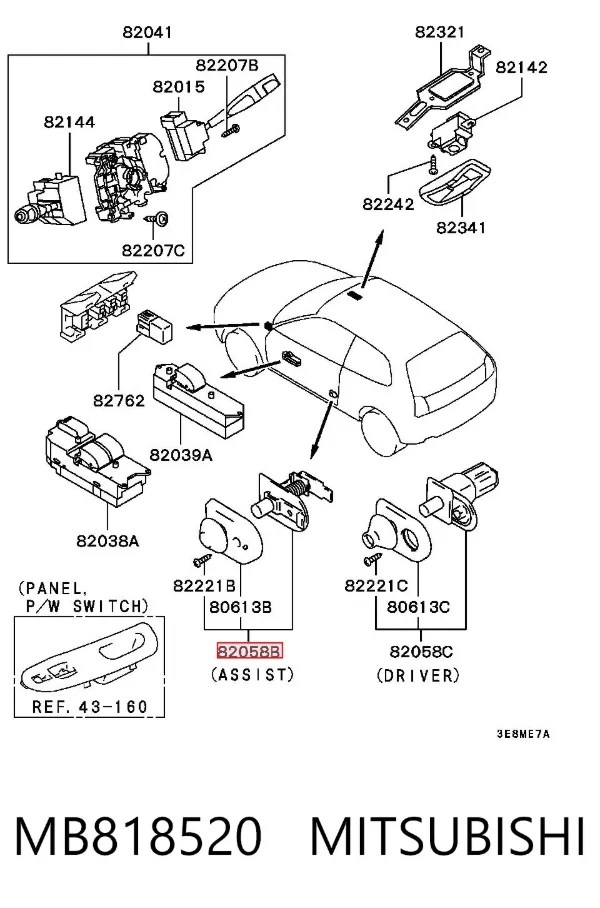  MB818520 Mitsubishi