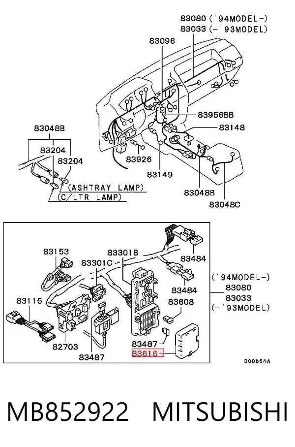  MB852922 Mitsubishi