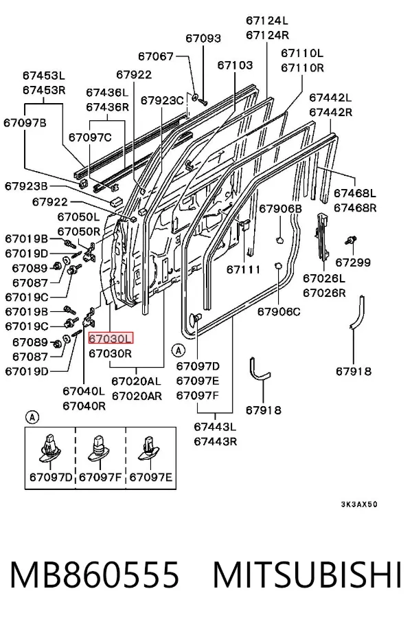  MB860555 Mitsubishi