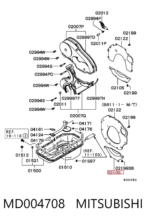  MD004708 Mitsubishi