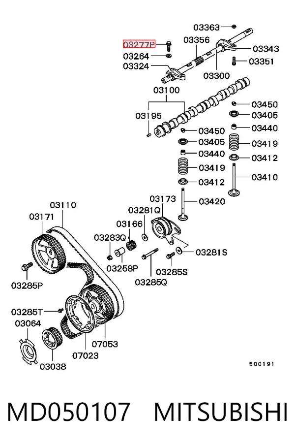  MD050107 Mitsubishi