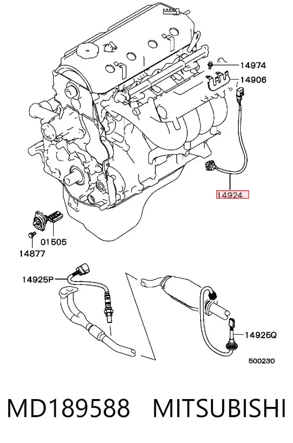  MD189588 Mitsubishi