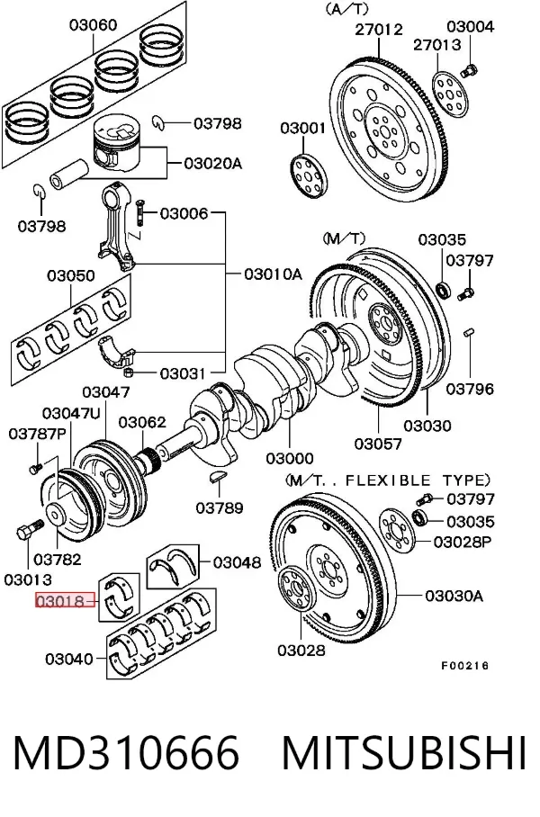  MD310666 Mitsubishi