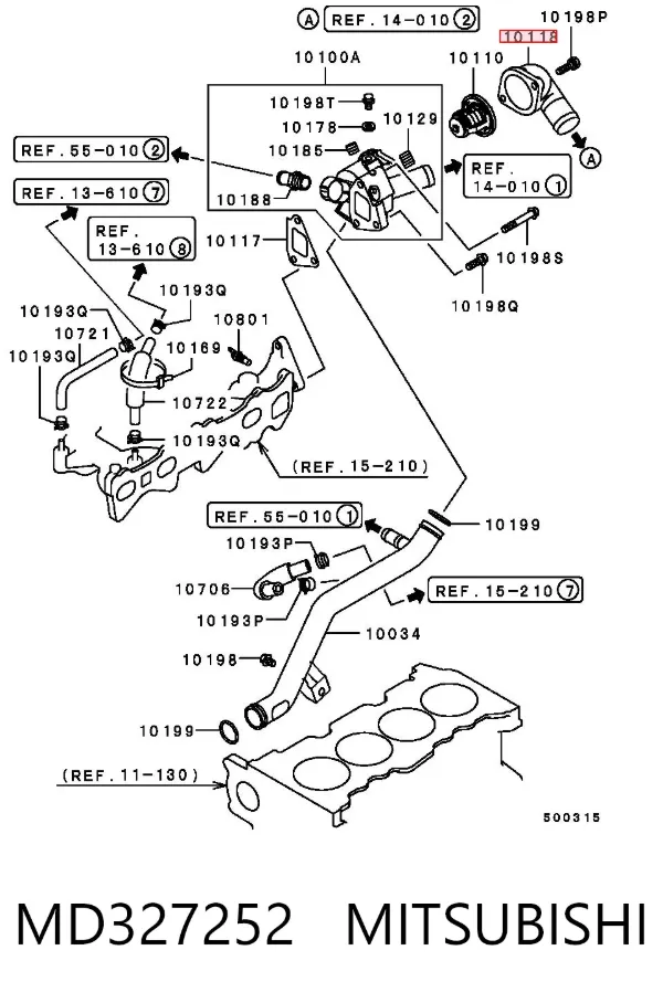  MD327252 Mitsubishi