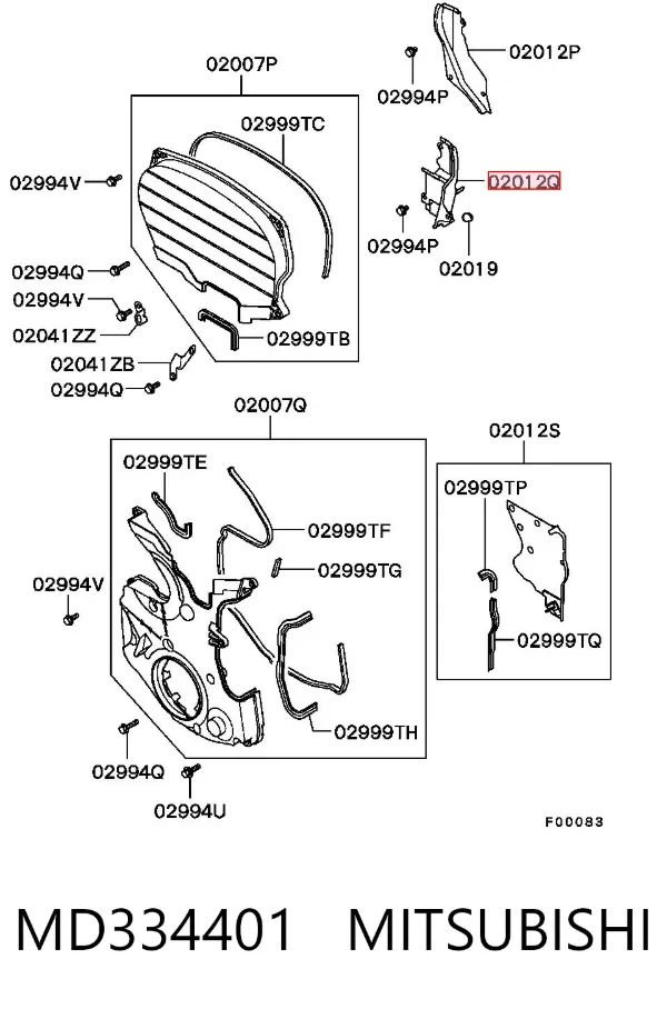  MD334401 Mitsubishi