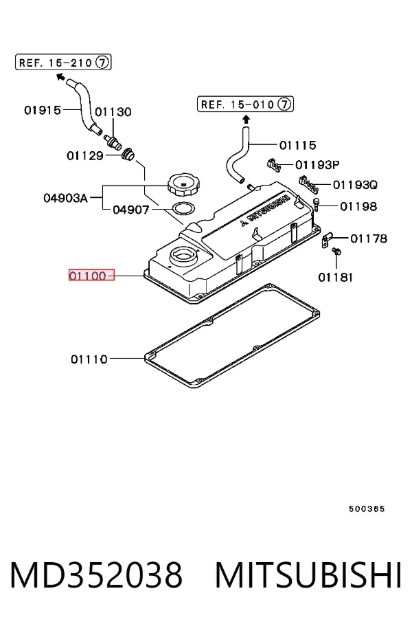  MD352038 Mitsubishi
