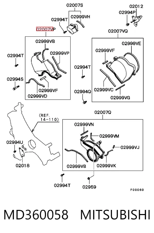  MD360058 Mitsubishi